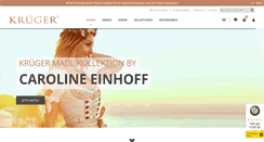 Desktop Screenshot of krueger-dirndl.de